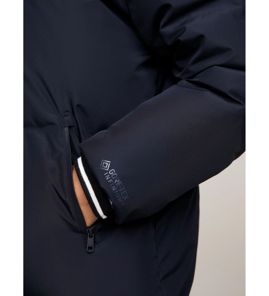 Jaqueta acolchoada Tommy Hilfiger New York com Gore-Tex azul-marinho