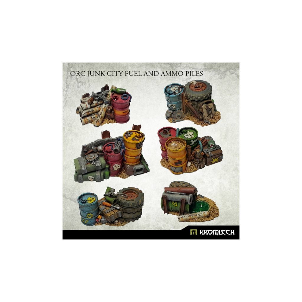 Orc Junk City Fuel and Ammo Piles
