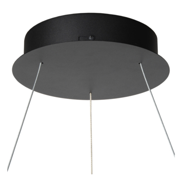 Lucide hanglamp Vidal zwart