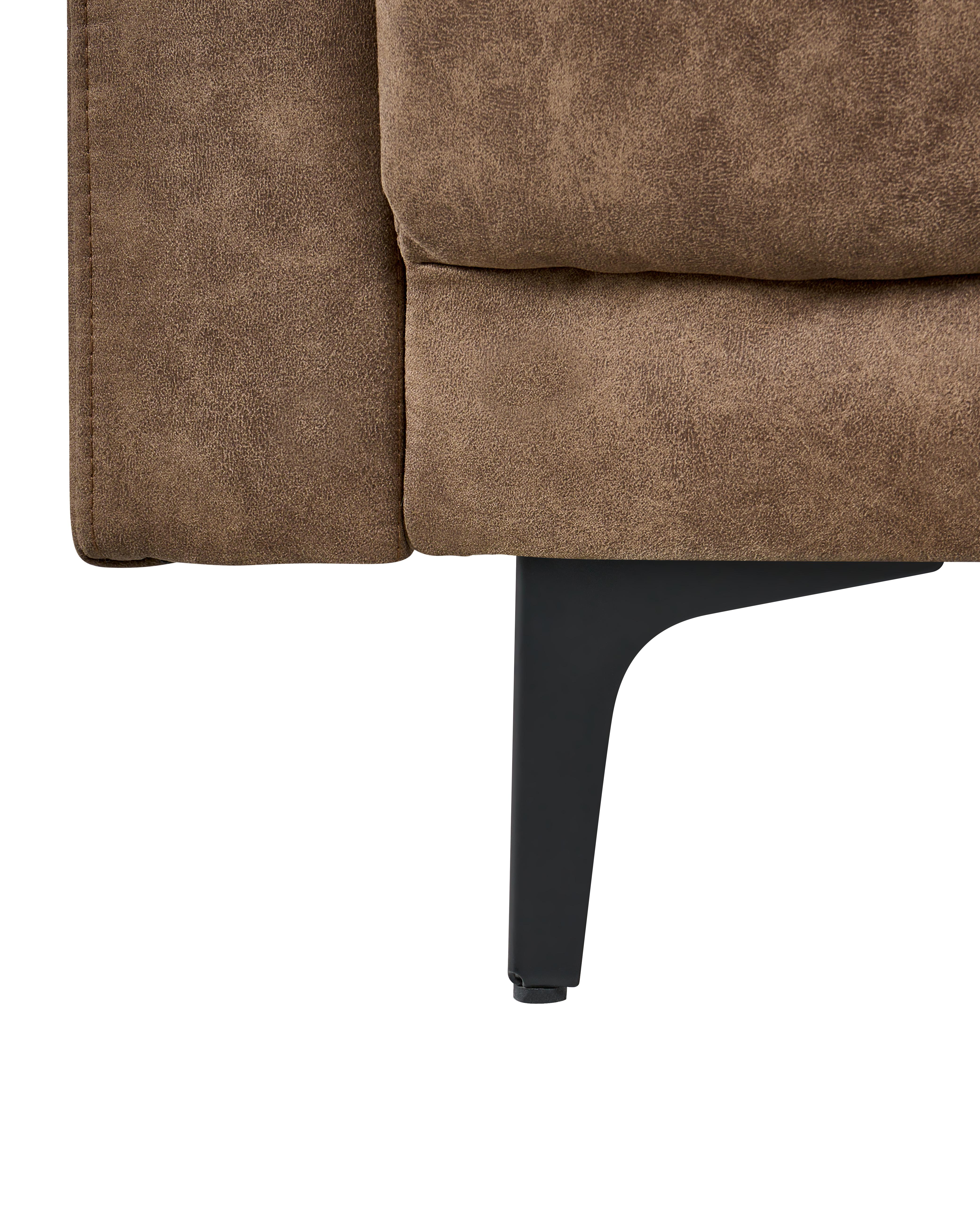 Fauteuil ABERDEEN Kunstleer Bruin