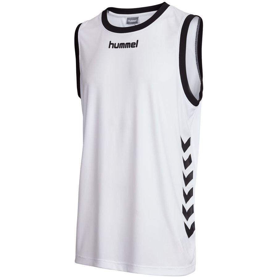 Maillot de basket avec chevrons sportifs et col ras du cou profond