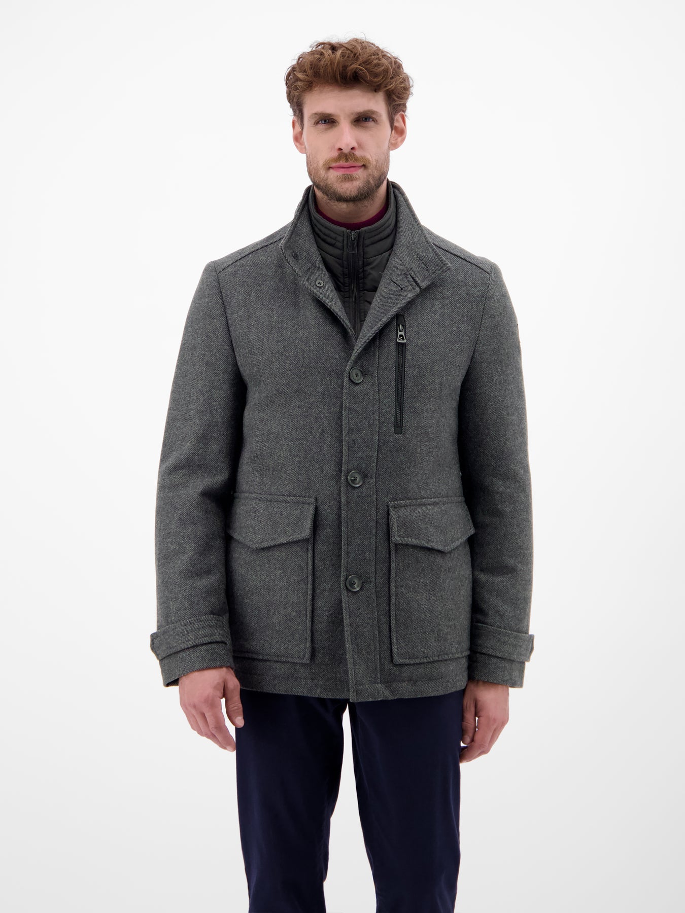 Herren Wolljacke