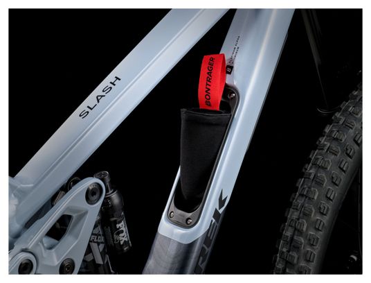 VTT Tout Suspendu Trek Slash 8 Shimano XT 12V 29/27.5'' Gris Perle Gén 6