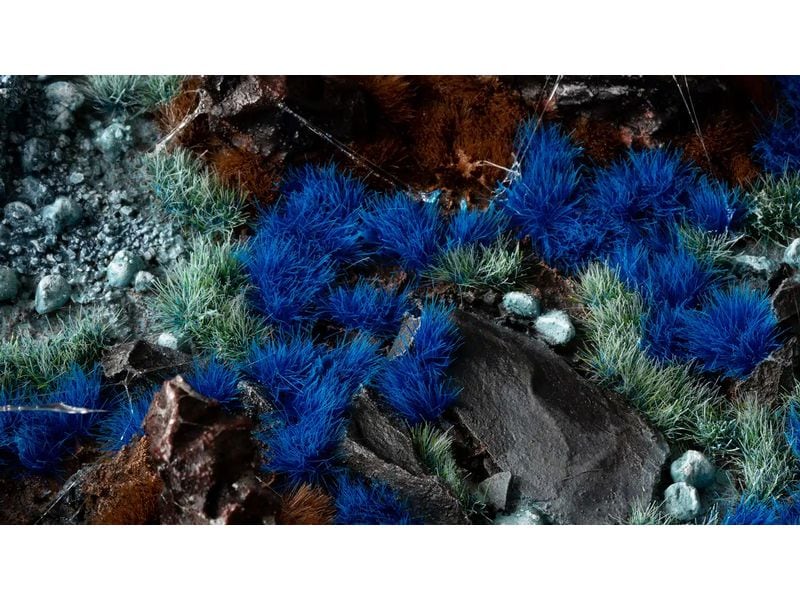 GamersGrass Tufts Wild Alien Blue 6 mm Hochwertige Tufts für den Gelände- und Miniaturenbau