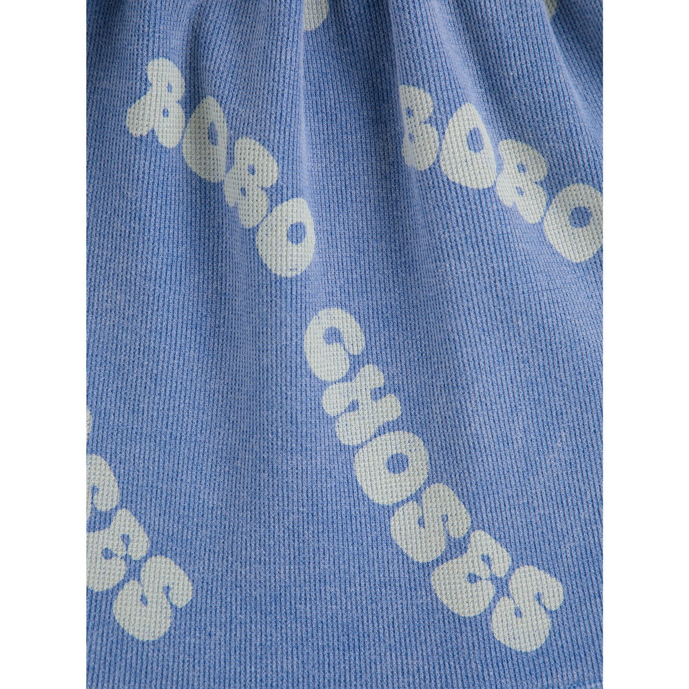 Køb Bobo Choses Blue Wavy Bobo Choses All Over Waffle Nederdel