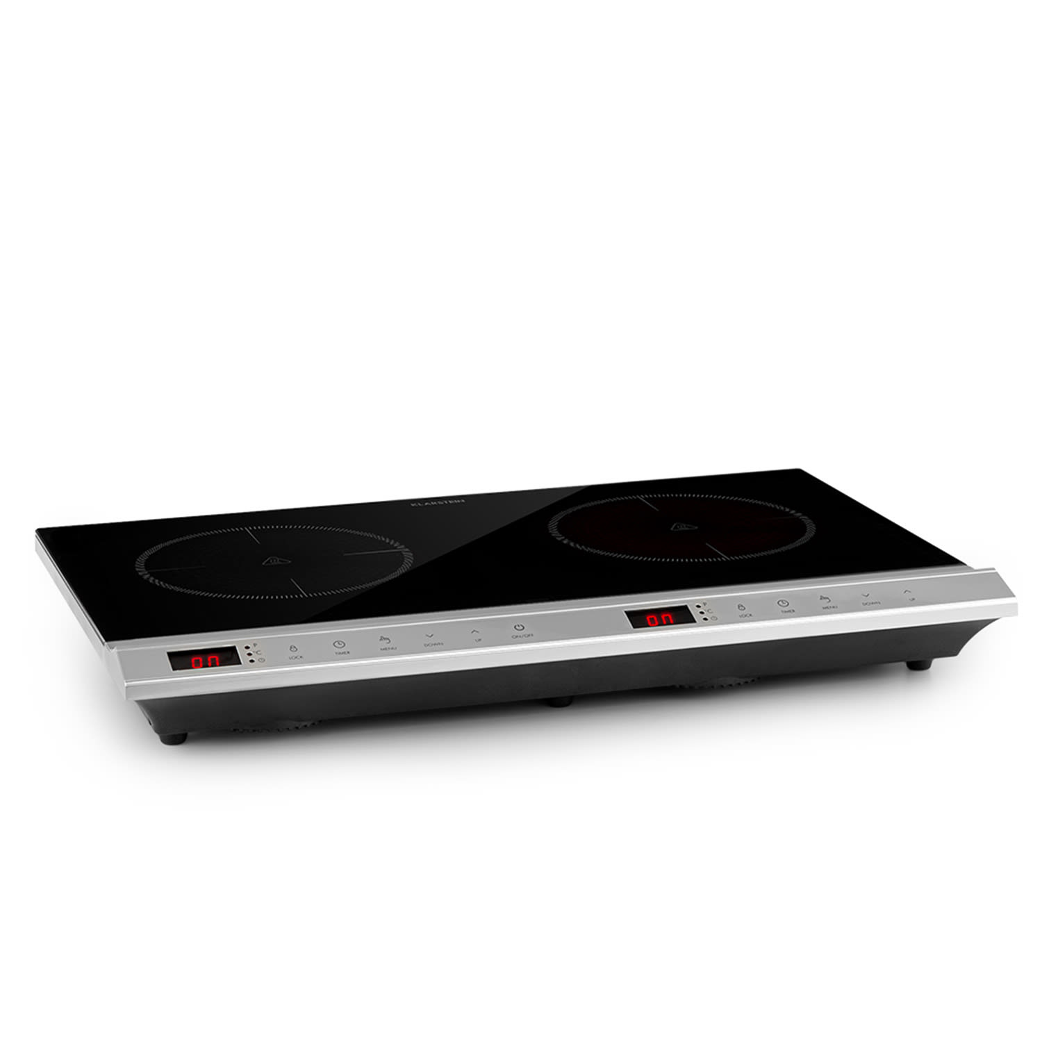 MisterCook Duo Kochplatte Infrarot 3000W 90-650°C Abschalttimer