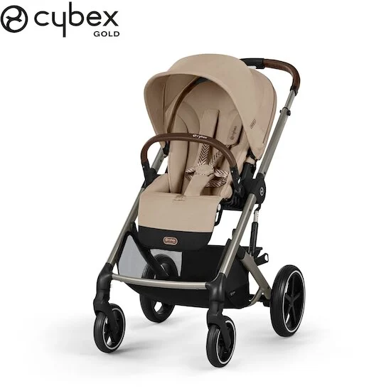 Poussette Balios S Lux 2   Châssis Taupe - Almond Beige        de               CYBEX