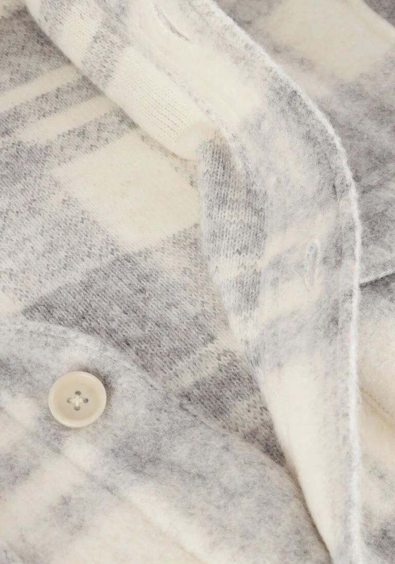 DRYKORN gebroken wit drykorn overshirt hezan