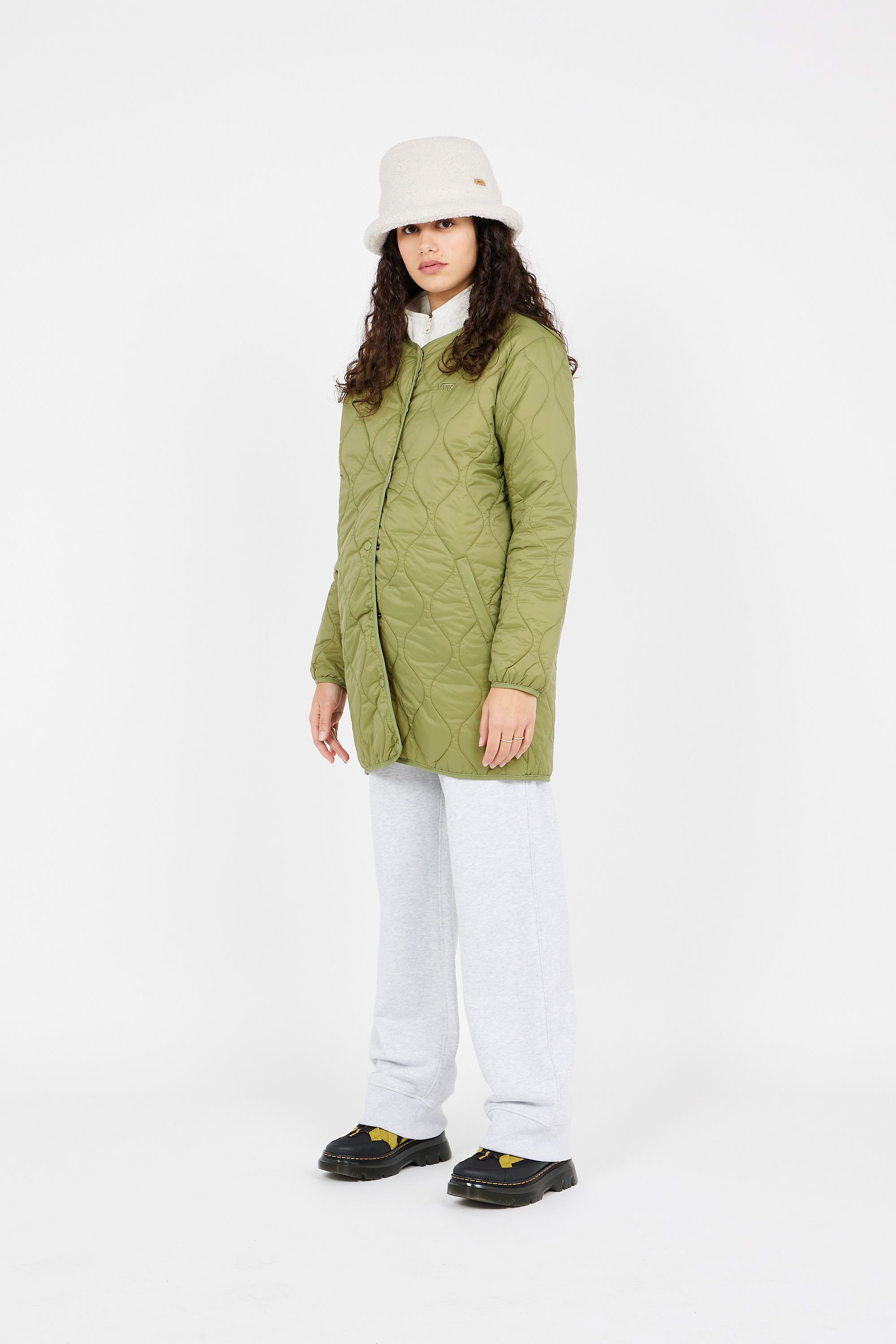 VANS Veste FORCES OS LONG REV LINE DUSK LDGRN Kaki