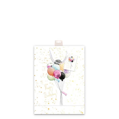 Geschenktasche Ballons M 18x23x10cm