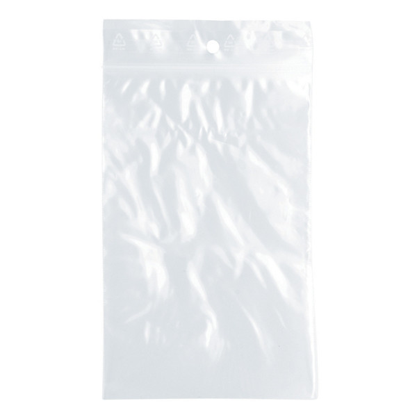 1000 sachets à fermeture zip épaisseur 50 microns, 10 X 15 cm