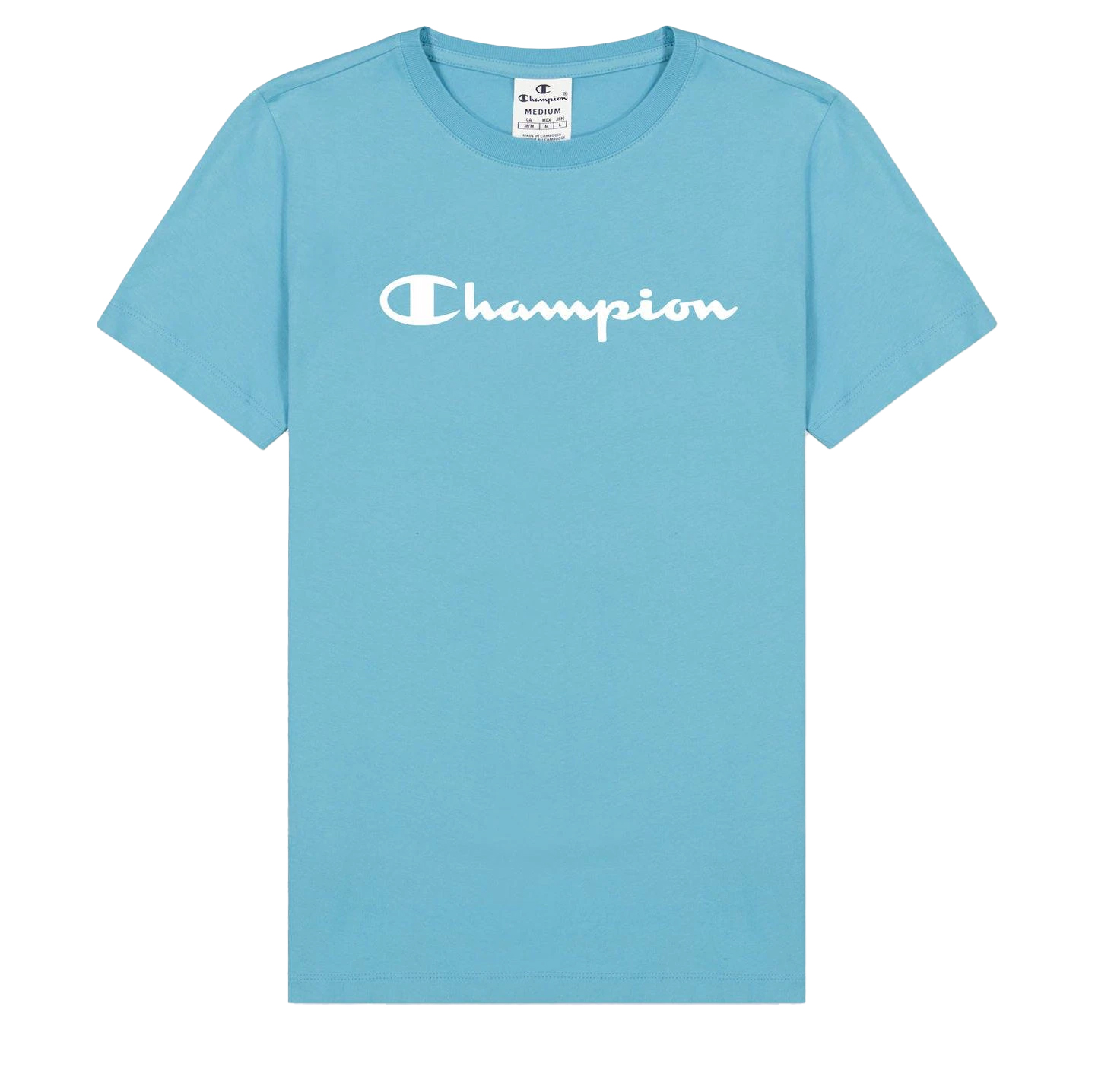 Legacy Big Script Logo Print T-Shirt Dame BS157/Delphinium Blue