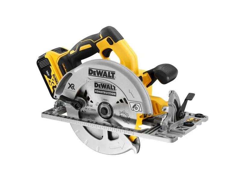 DeWALT DCS572NT, Gul, 18,4 cm, 5500 rpm, 4,4 cm, 57°, 2,5 m/s²