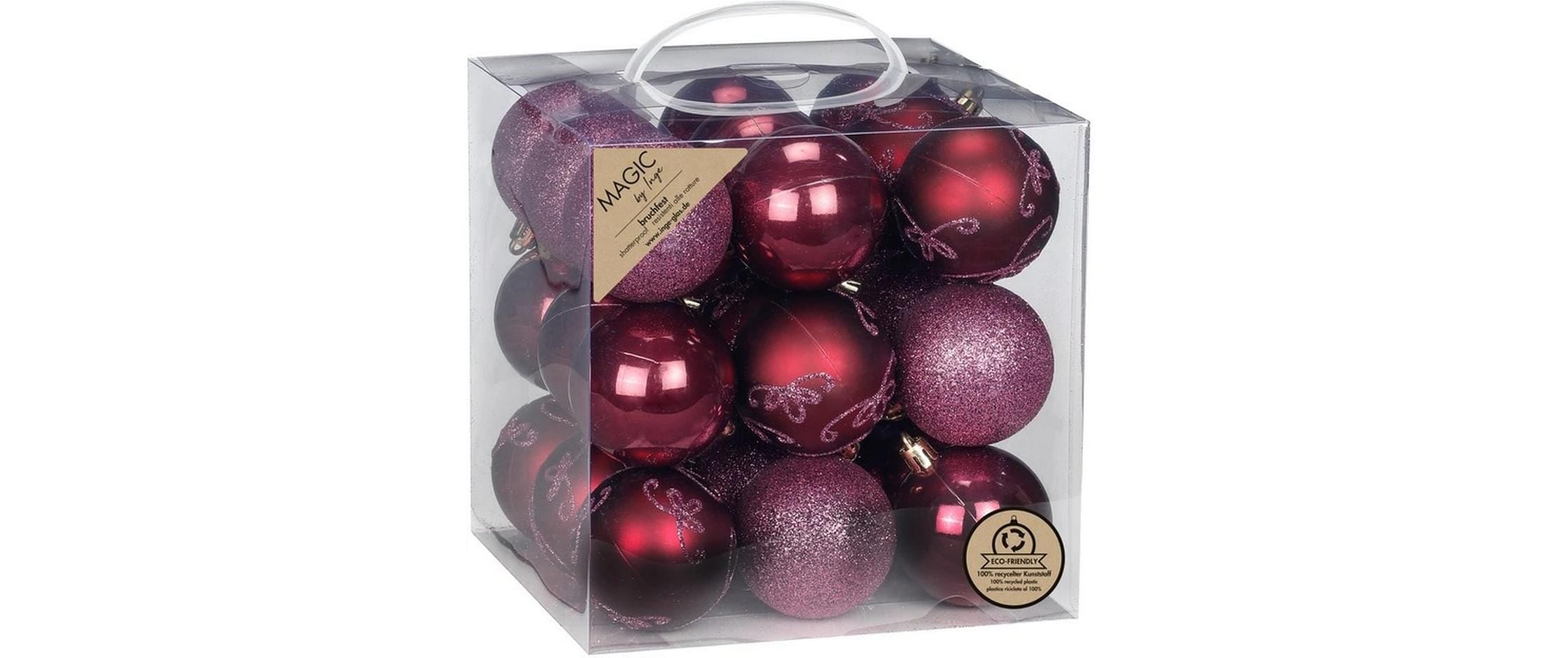 Weihnachtsbaumkugel »INGES CHRISTMAS DECOR 6 cm 27 Stück«