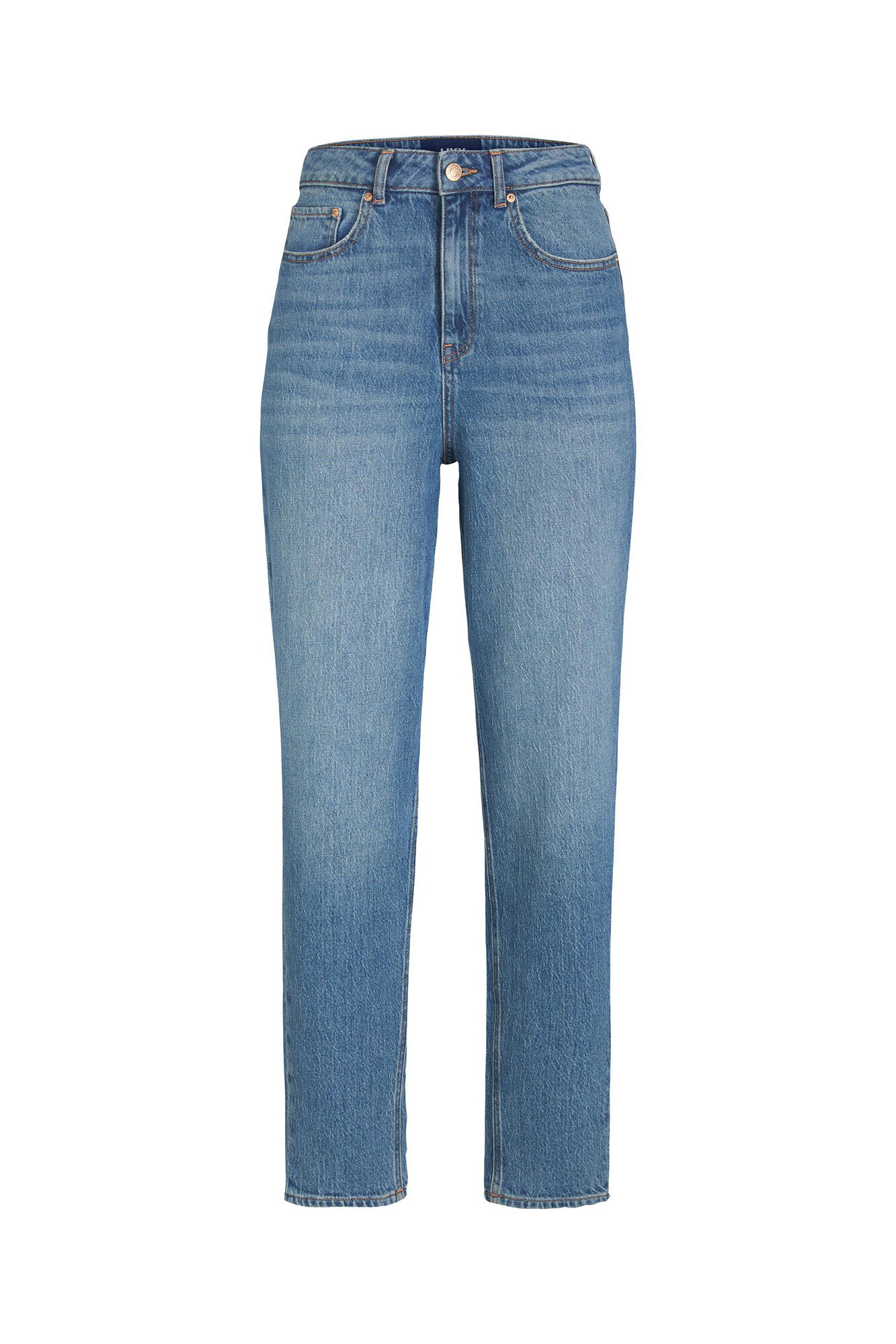 calça jeans estilo Mom