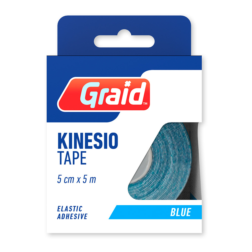 Graid Kinesio Tape Blue - 1 stk