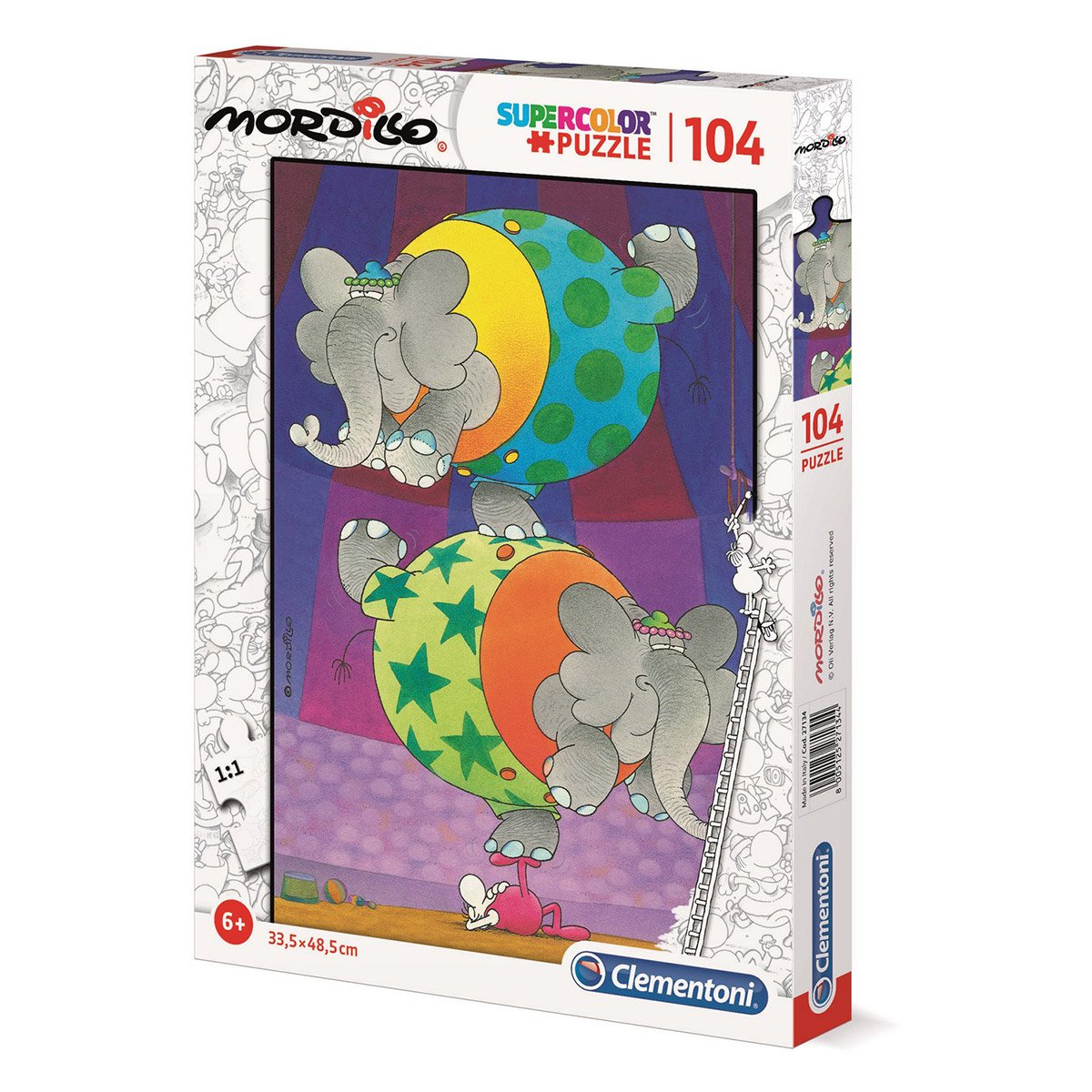 Puzzle Modillo 104 pièces - The Balance