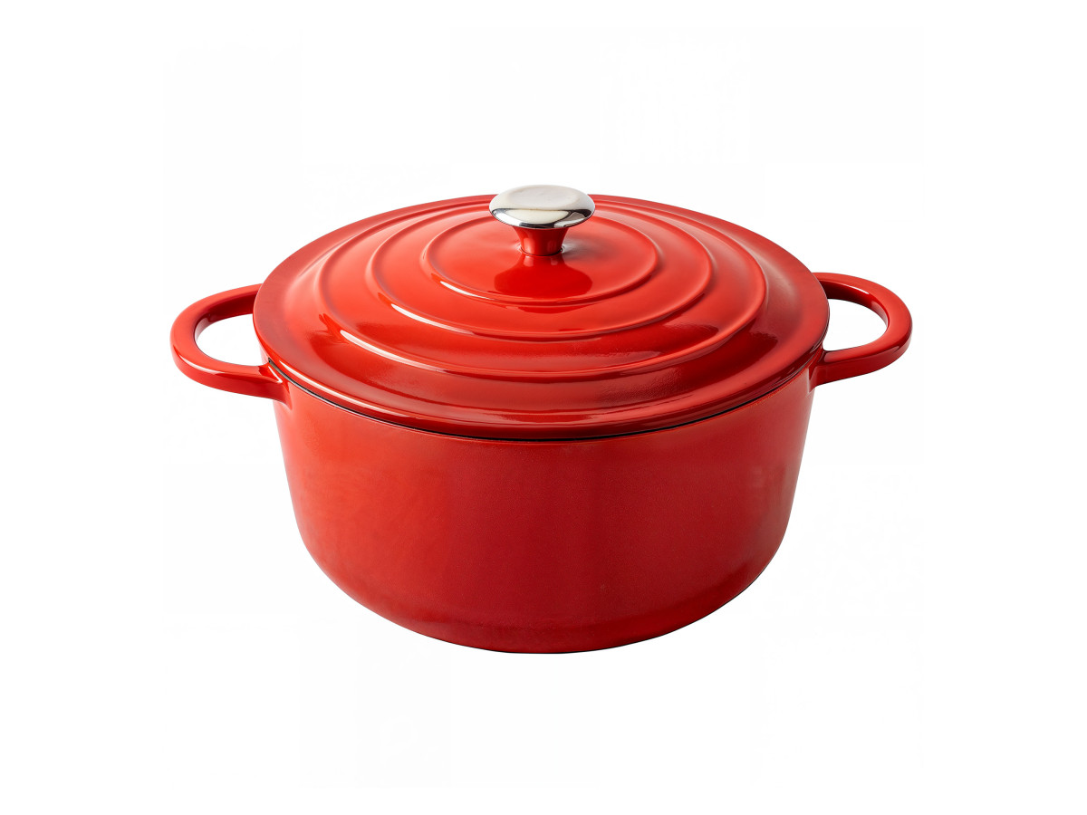 Aviro 5 liter gietijzeren braadpan - 26 cm
