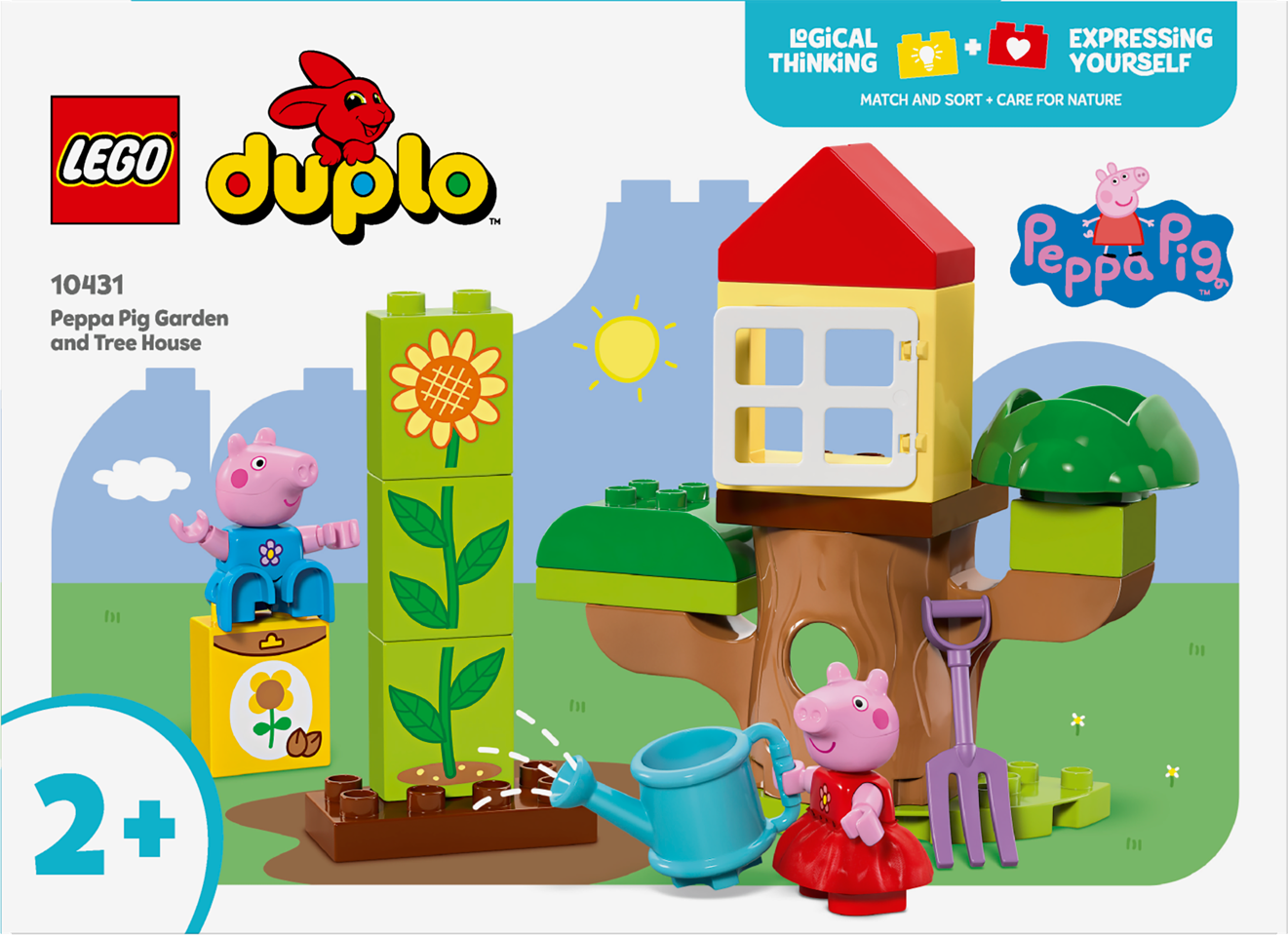 LEGO Duplo -Gurli Gris' have og trætophus (10431)
