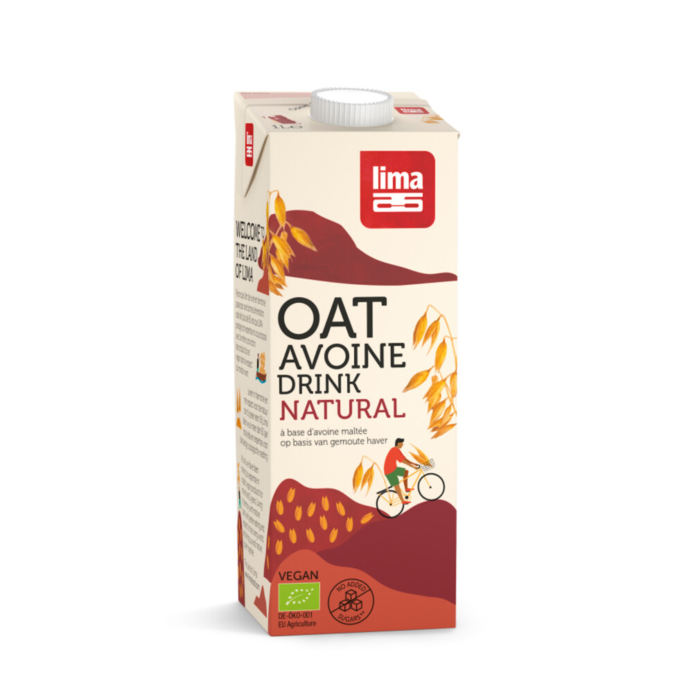 Lima Haverdrink Naturel Biologisch1 liter