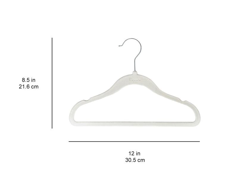 3 Sprouts Kinderkleiderbügel Samt 15 Stück Mint Rutschfeste Kleiderbügel