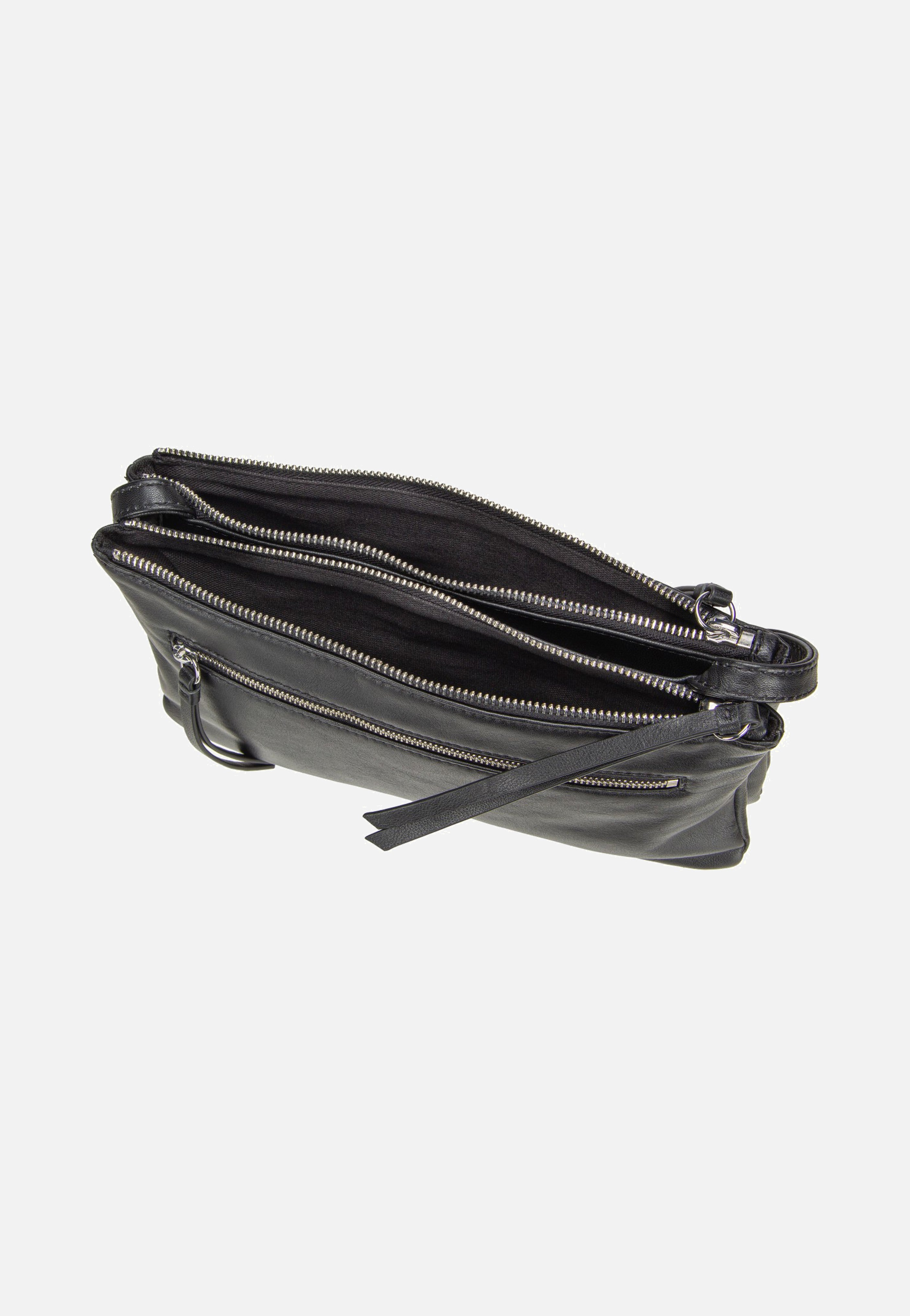 Zena S Indian Sheep Double Black - Crossbody Bag