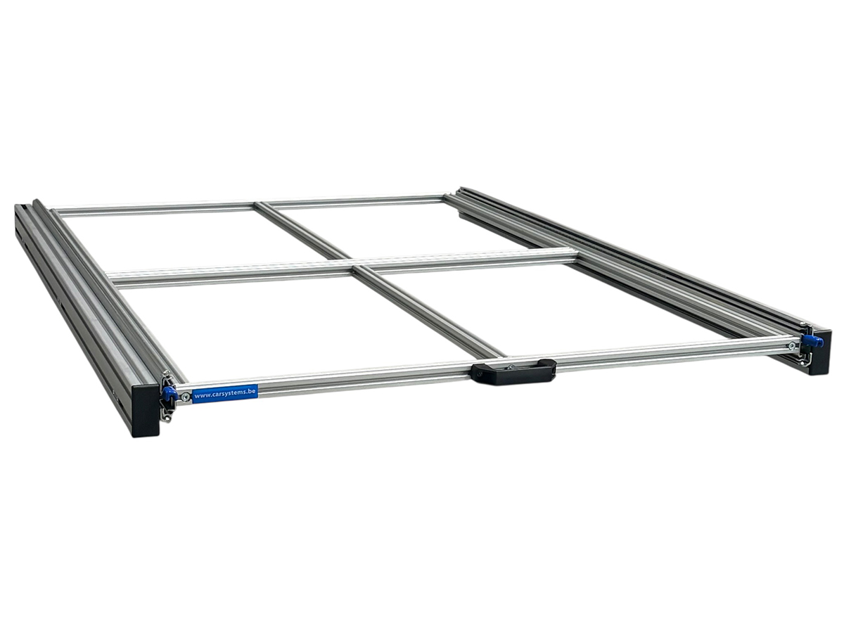 Aluminium camper schuifframe - 120 x 80 cm