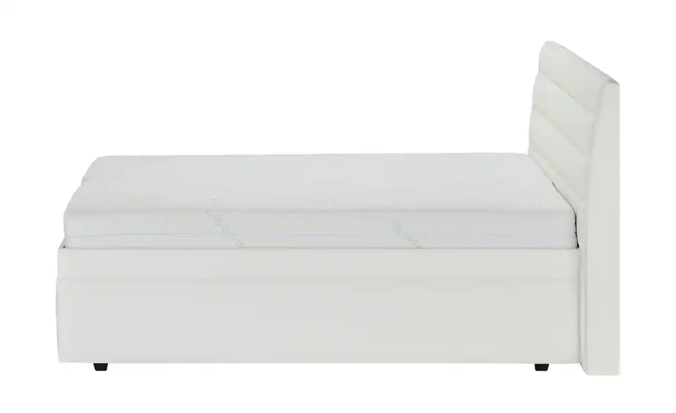 Boxspringbett Olympie 160 cm Weiß