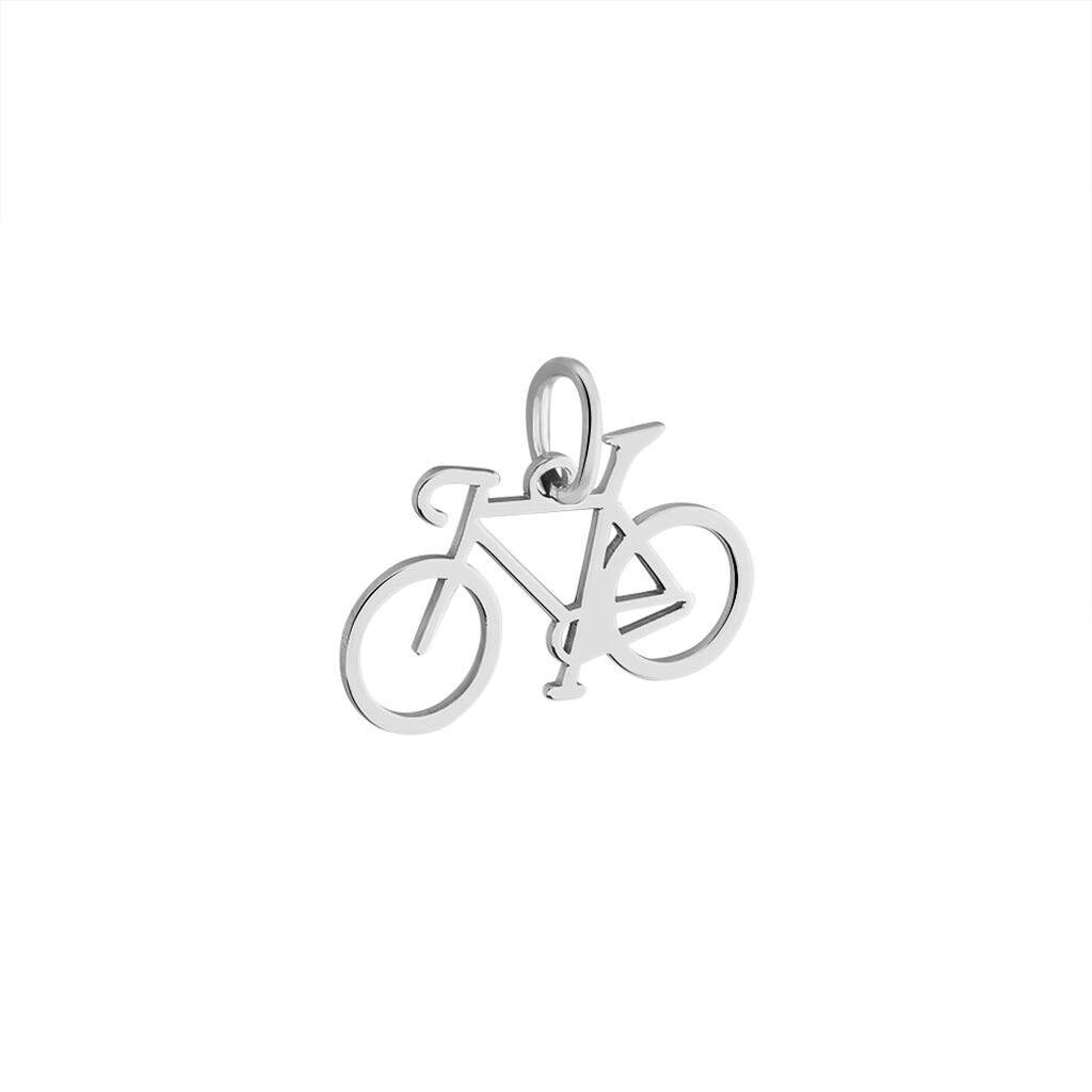 Pendentif Vince Argent Blanc