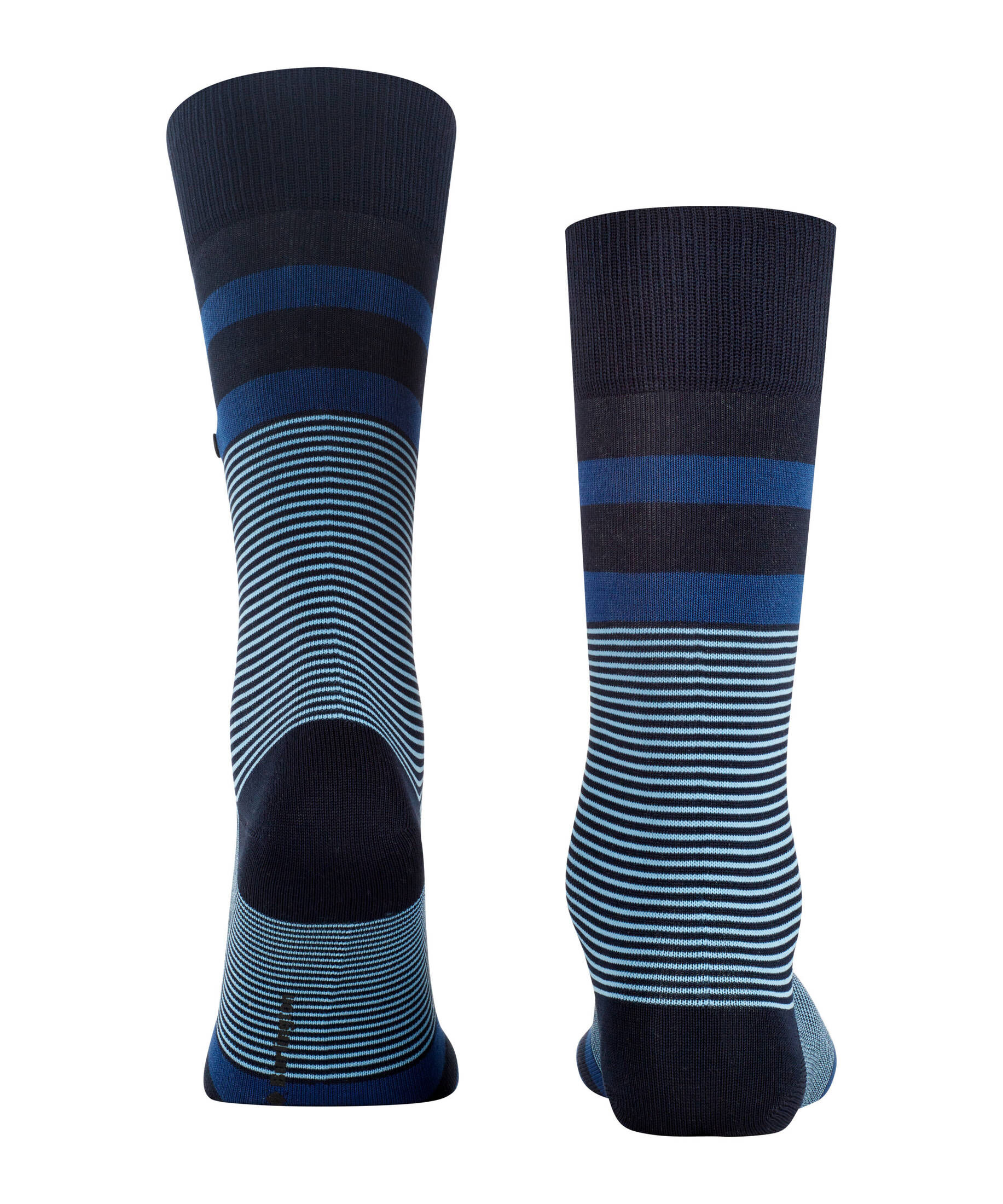 Burlington| Herren Socken Black Stripe