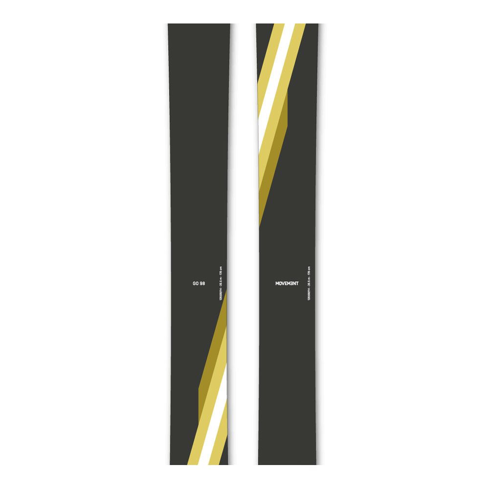 Movement GO 98 - Skis all mountain Homme