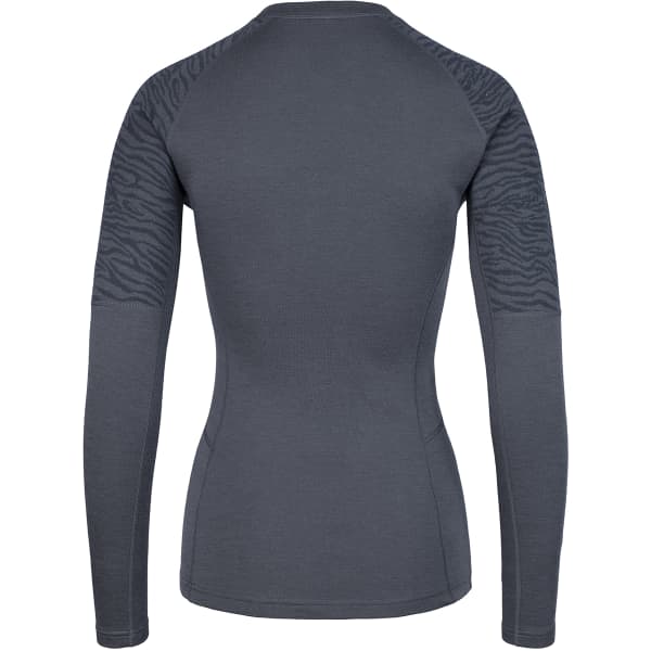 T-shirt thermique JOHAUG ELEVATE WOOL LONG SLEEVE DARK BLUE
