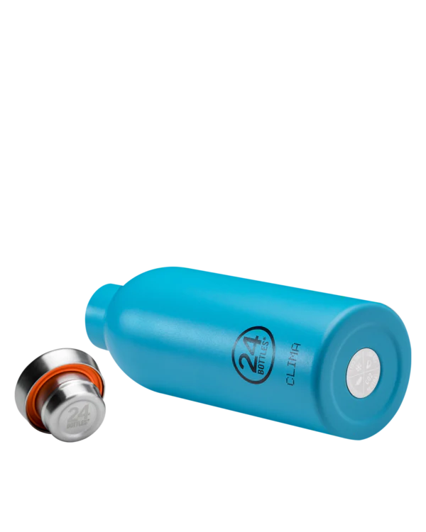 24Bottles  Clima termoflaske, Lagoon Blue - 500 ml.