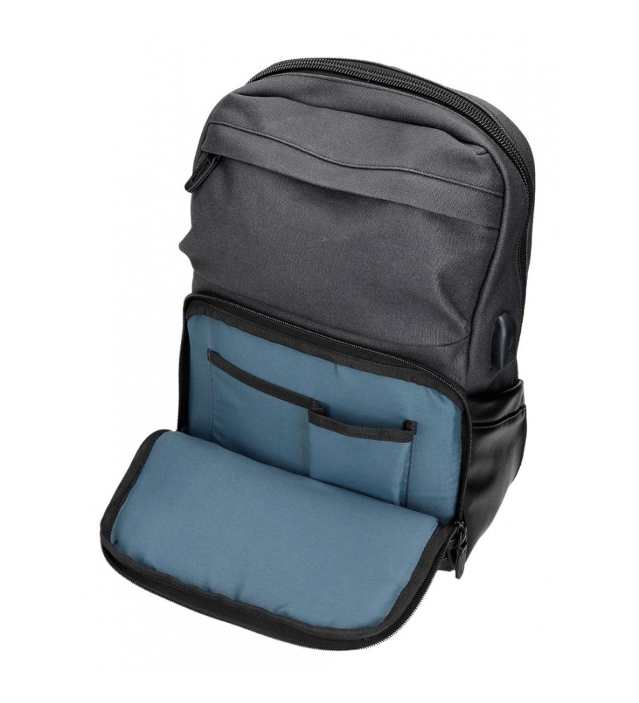 Mochila preta para laptop Pepe Jeans Grays