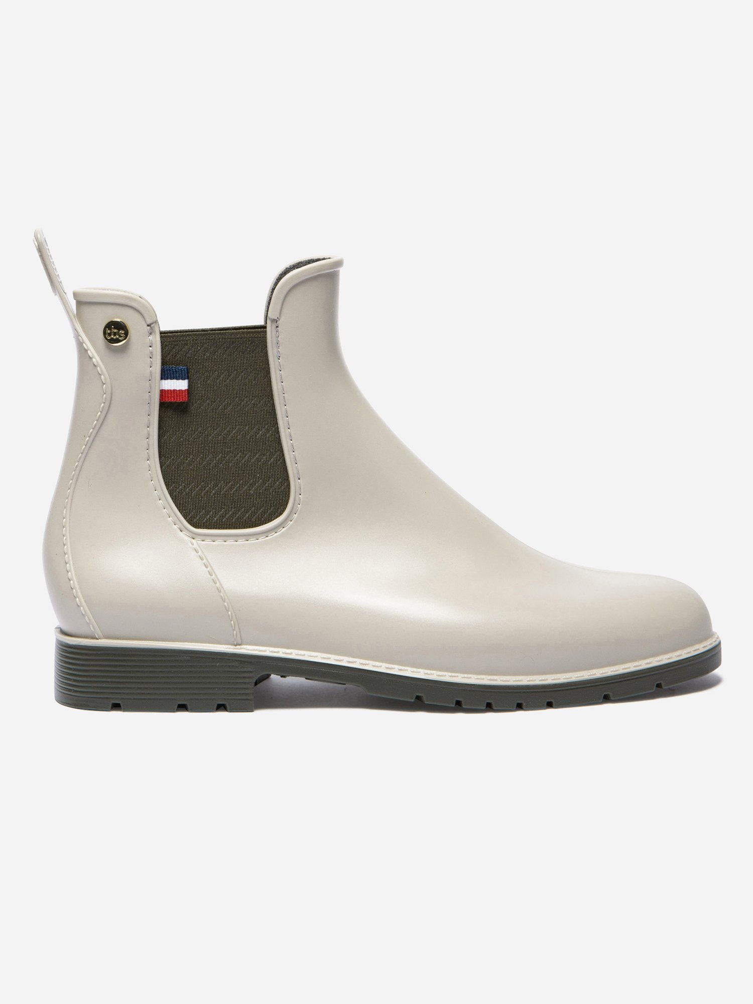 Bottes de Pluie Femme Fabriquées en France Grises