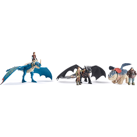 Dragons movie viking og deluxe drage – flere varianter – assorteret