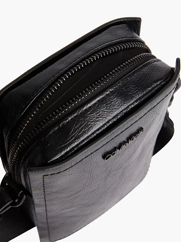 Bolsa de ombro reciclada para repórter