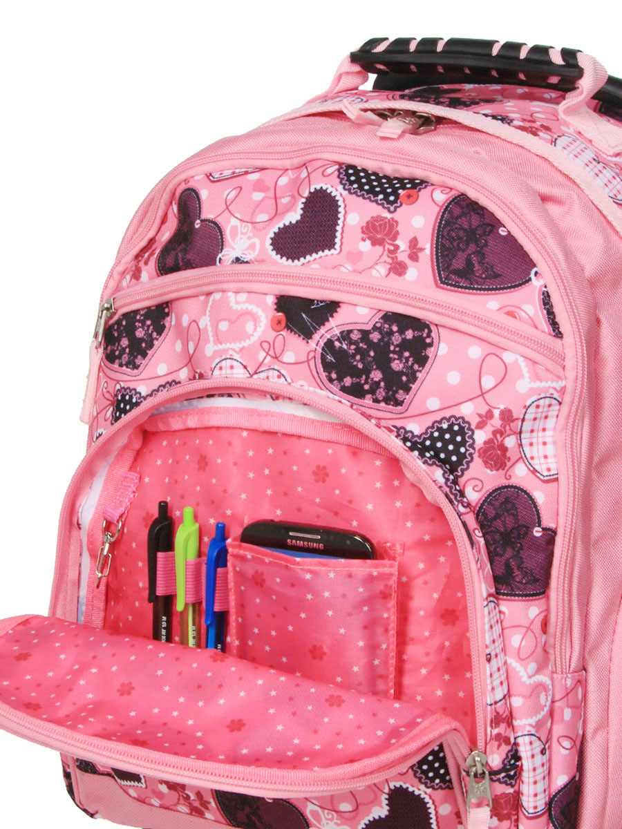 Sac À dos À roulettes Snowball Romantique Coeur