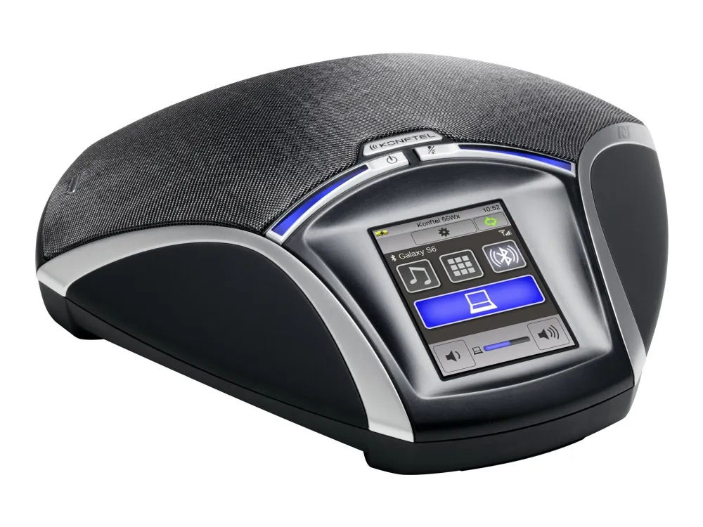 Konftel 55Wx - Bluetooth konferenceenhed for konferencetelefon - sølv, sort lakrids - for Konftel 55Wx