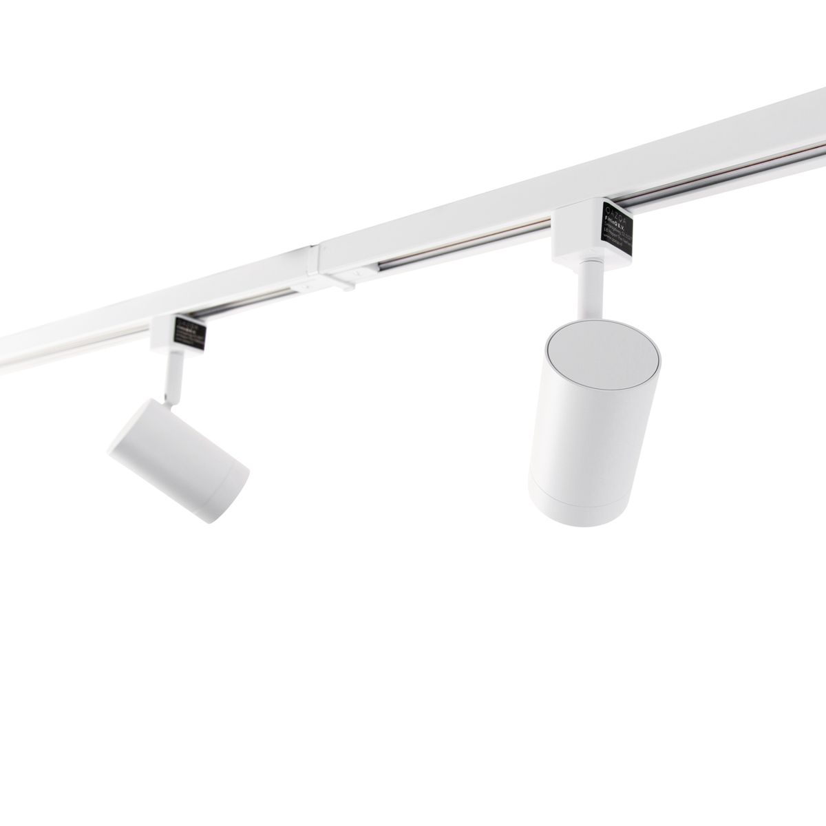 Modern railsysteem met 6 spots wit 1-fase 200cm - Iconic Jeana
