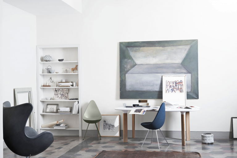 Fritz Hansen Analog JH63 tafel 185x105 eiken