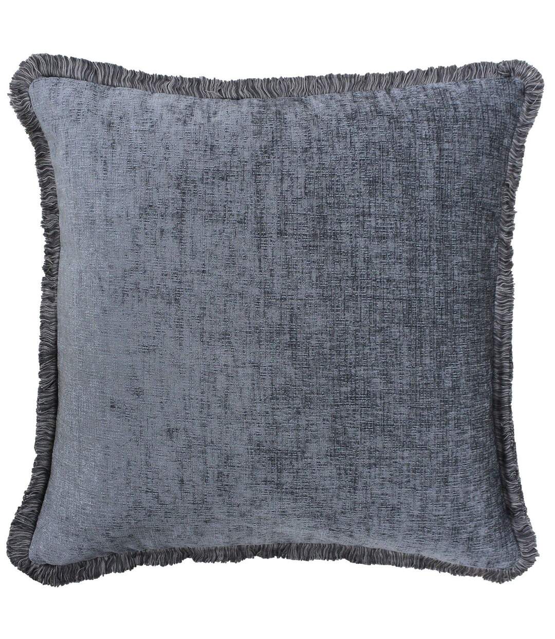 Riva Home - Housse de coussin à franges ASTBURY (Gris) (50 x 50 cm) - UTRV1139