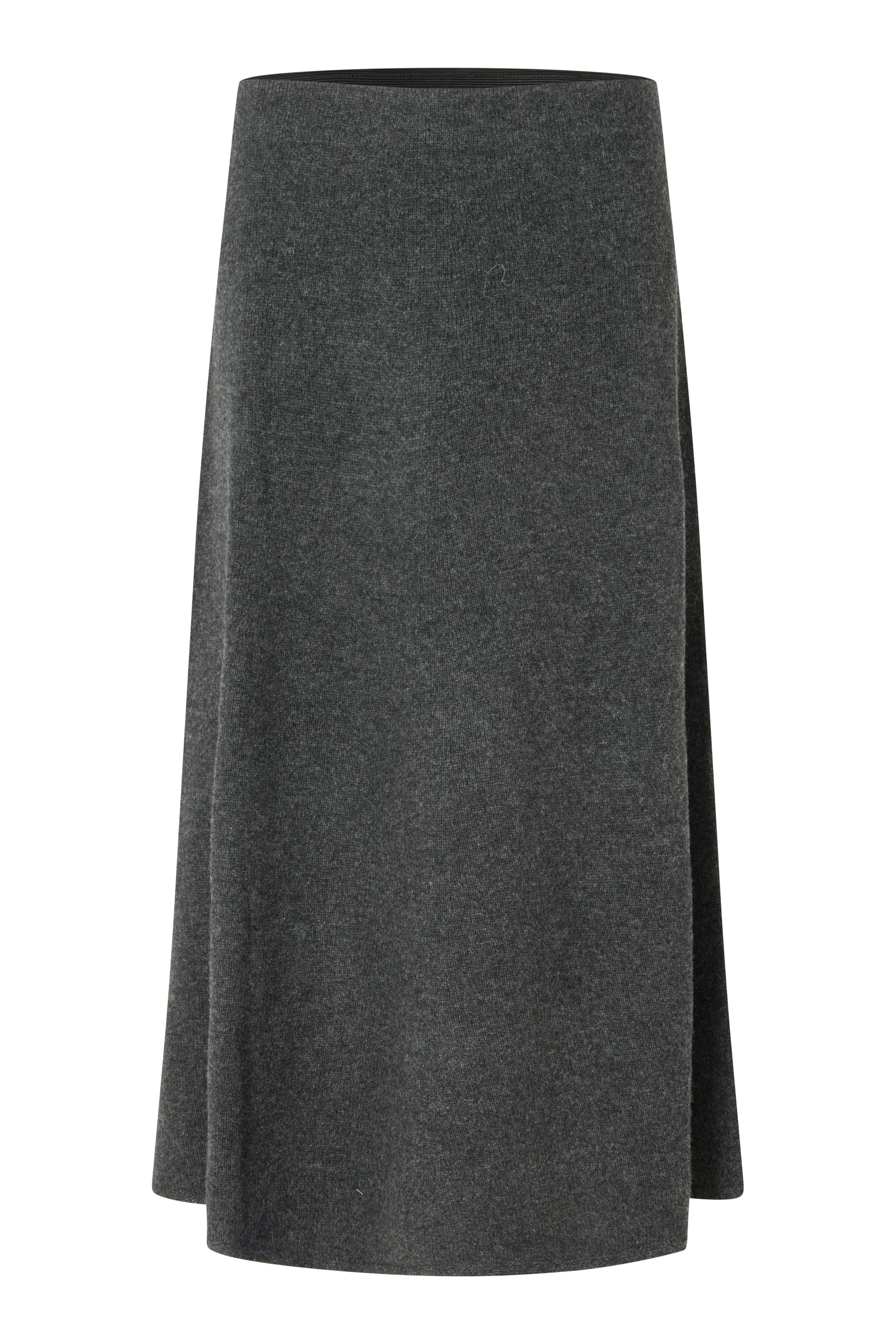 Second Female  Neva merinould nederdel - Dark Grey Melange