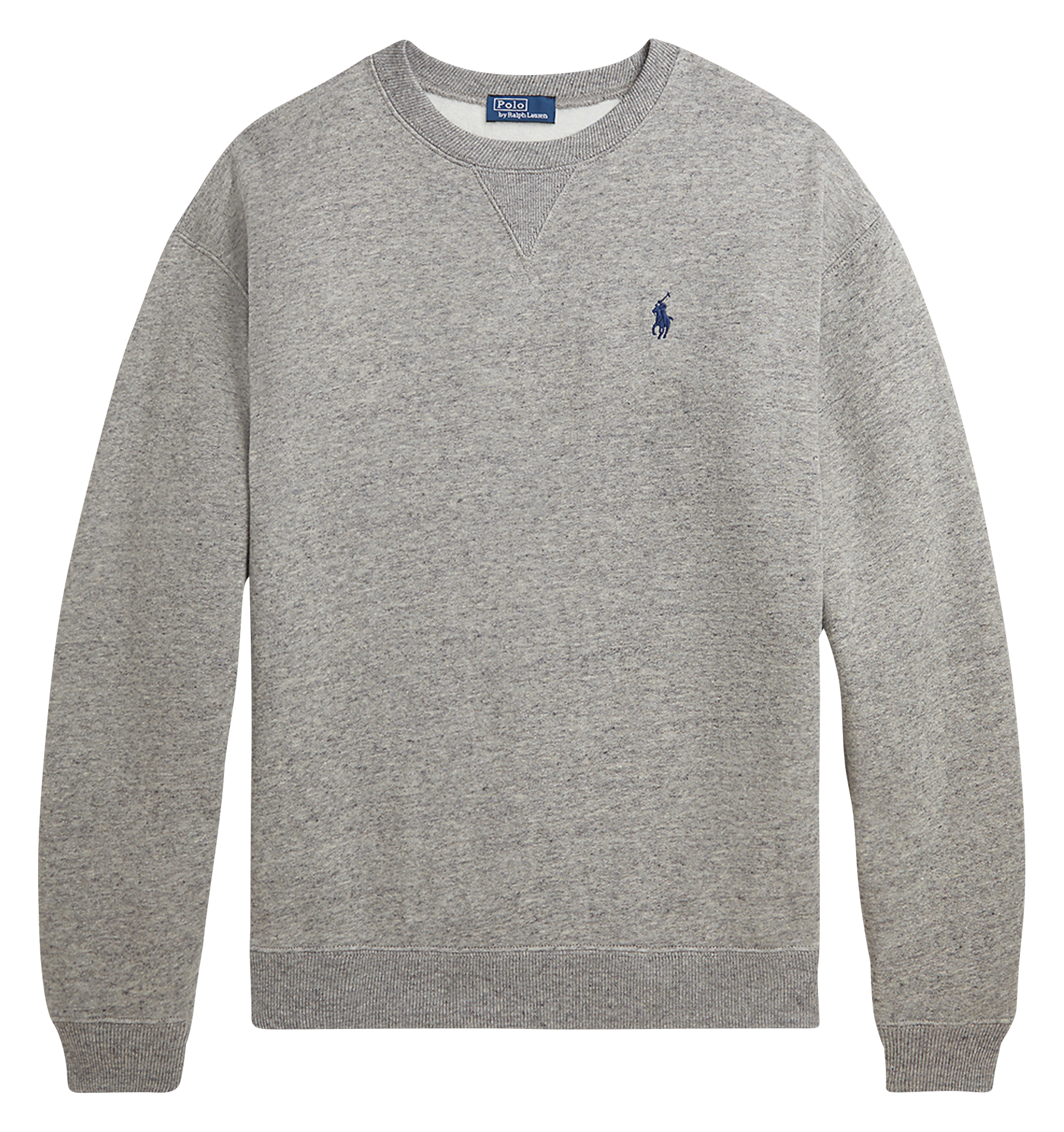Sweat droit en coton mélangé | Gris