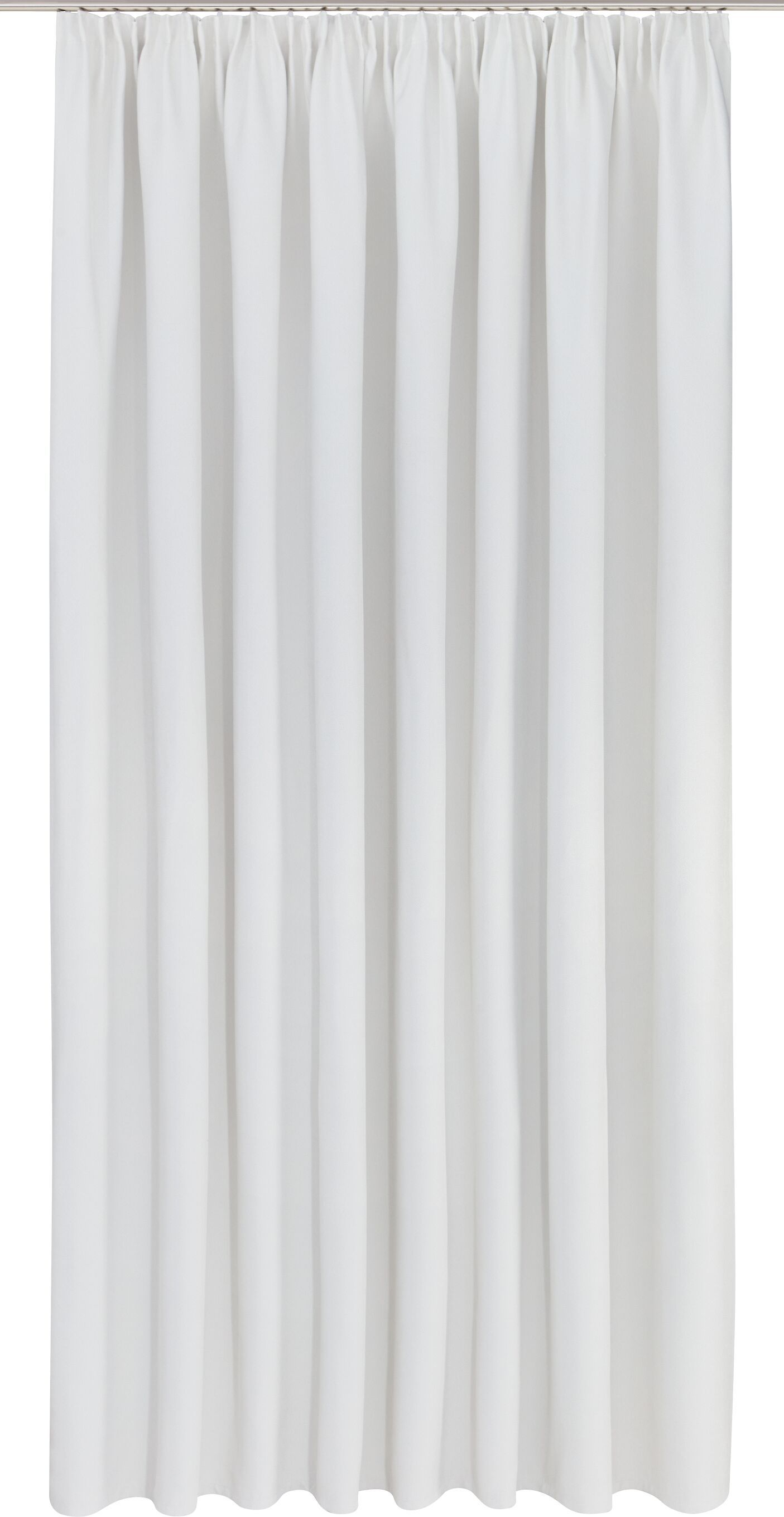CATALINA Fertigvorhang lichtdicht - Weiss / B: 300.0 cm x H: 270.0 cm