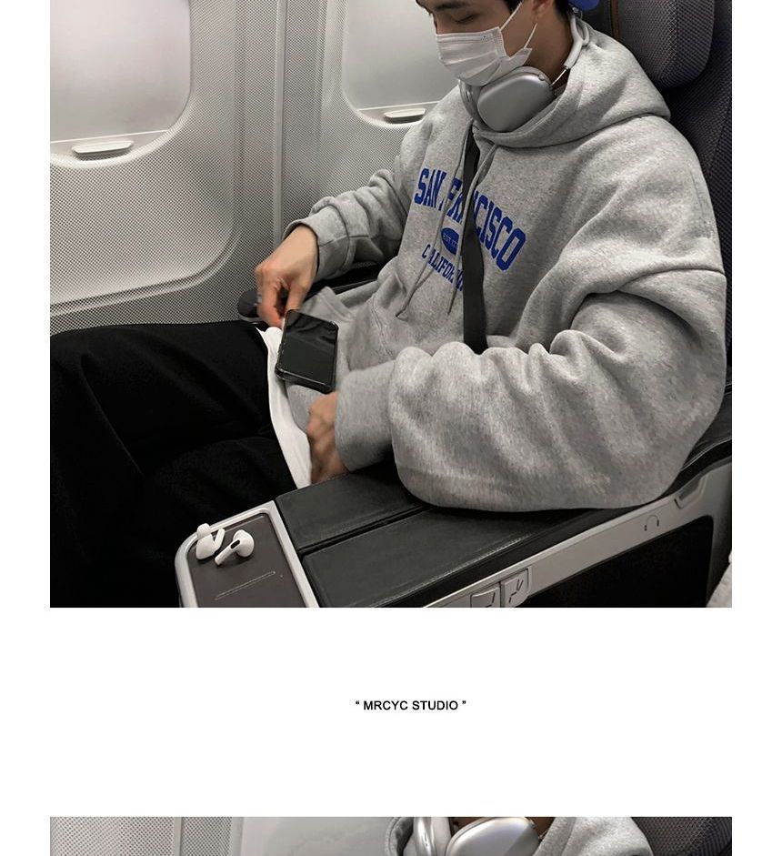 MRCYC - Hoodie met lange mouwen en letters