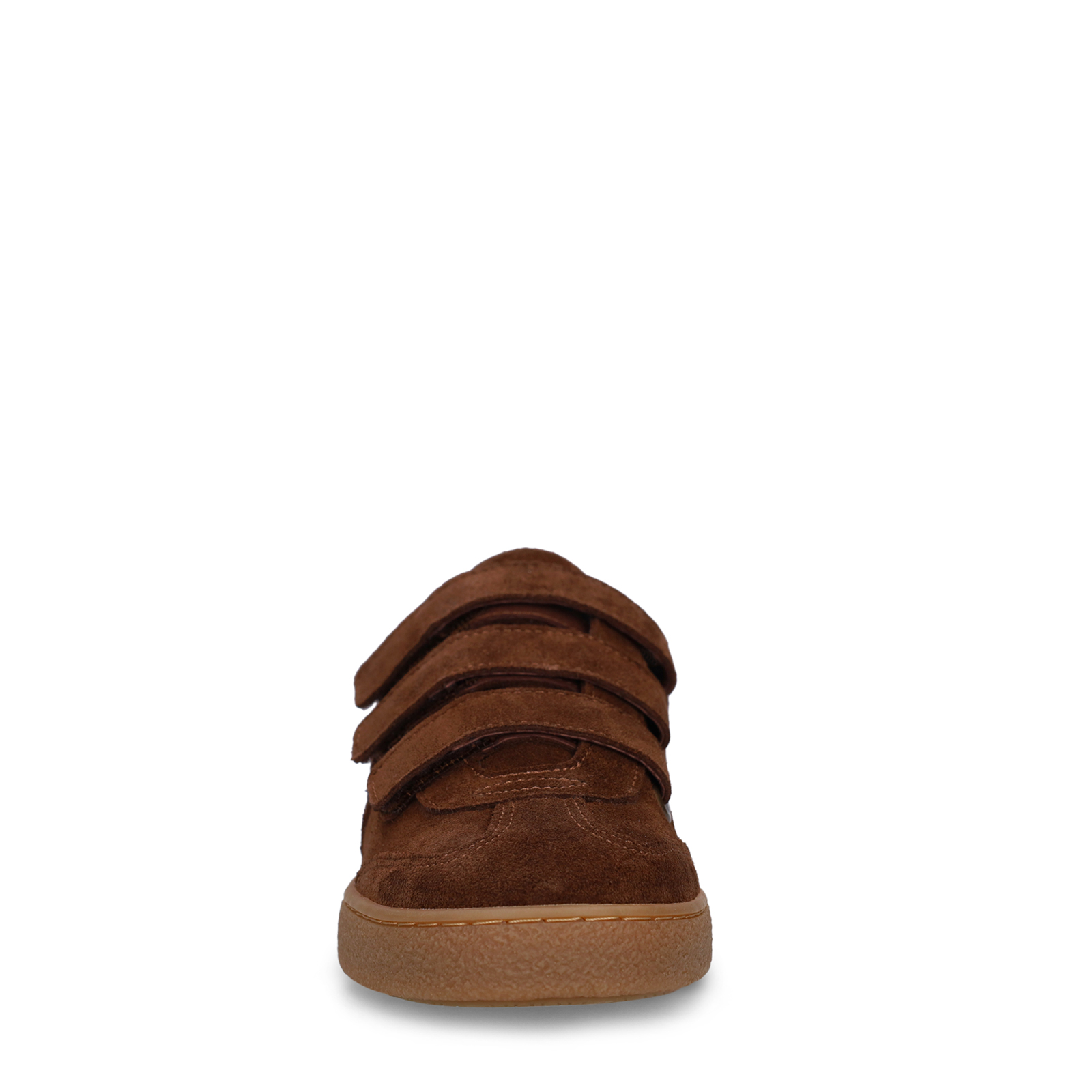 Bruine suède sneakers