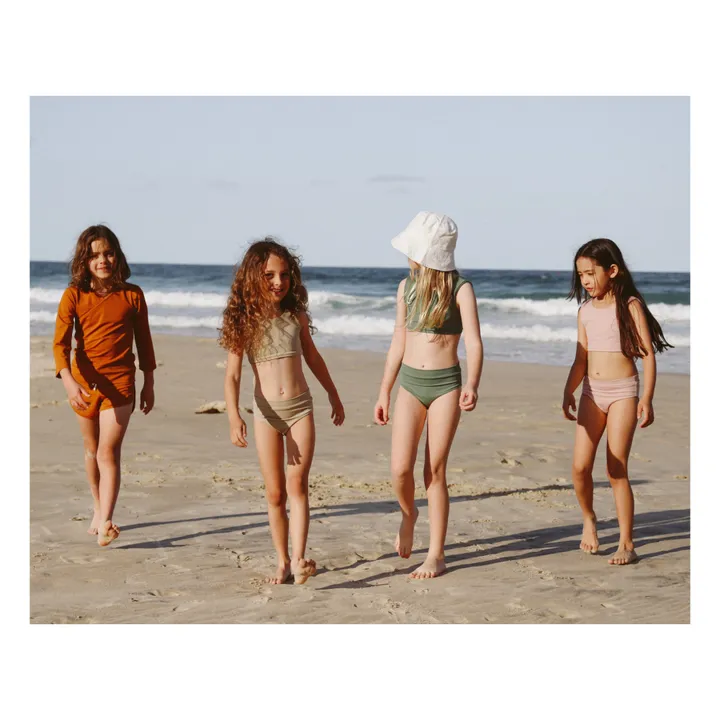Ina Swim Maillot de Bain 2 pièces Matière Recyclée Arla | Vert foncé