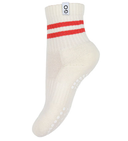GoBabyGo Rutschfeste Socken - Rot