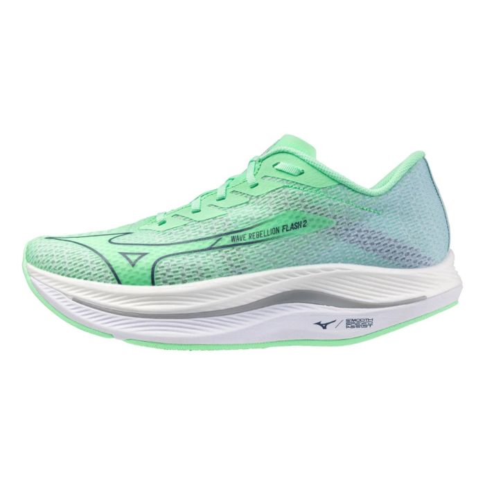 Mizuno Herre Løbesko Wave Rebellion Flash 2 Grøn